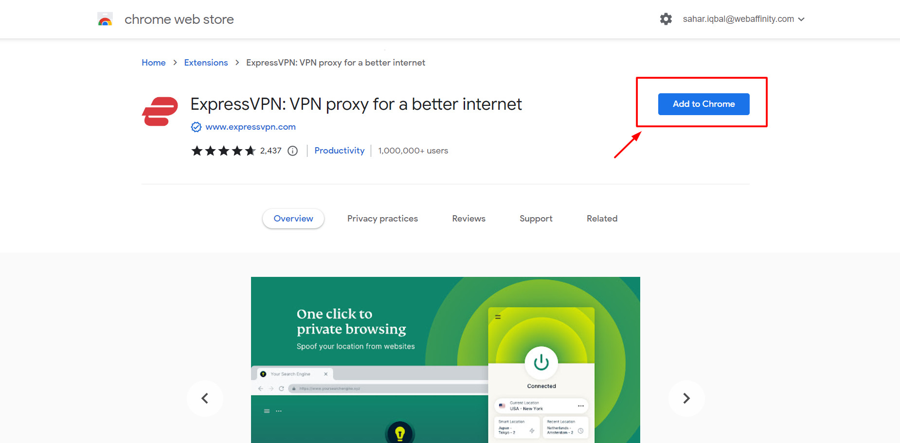 expressvpn-chrome-extension-step-in-Italy