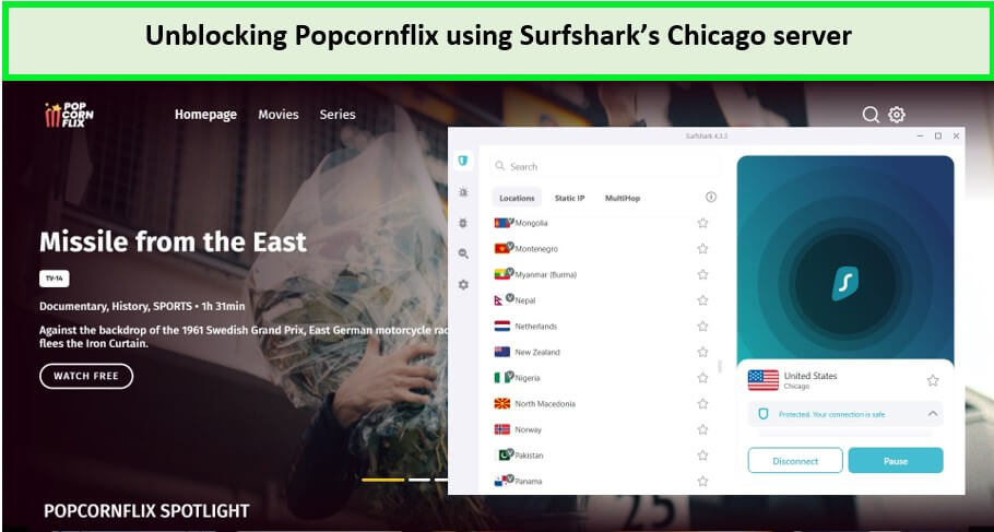  Surfshark entsperren Popcornflix in - Deutschland 