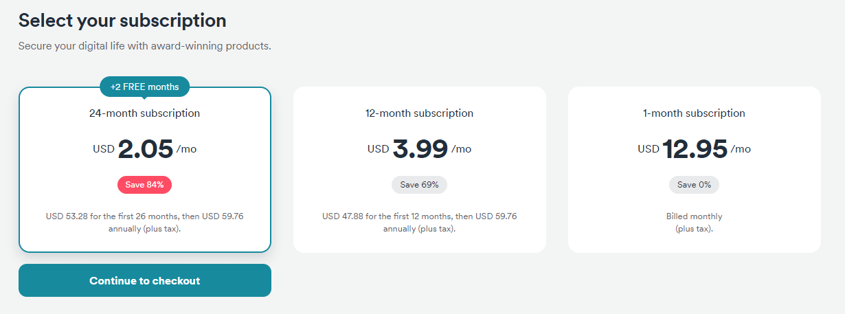 surfshark-pricing-page