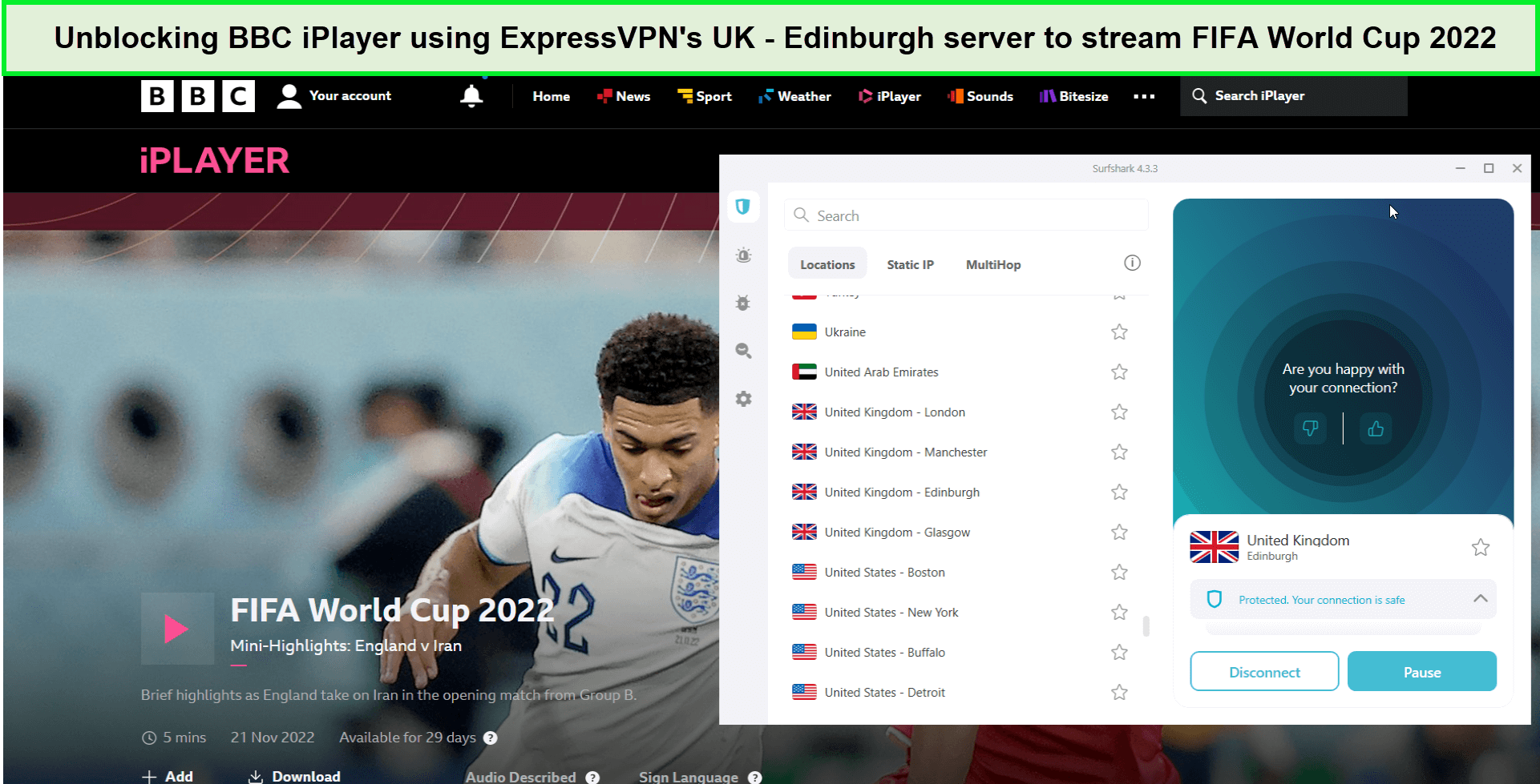 Best VPN for FIFA World Cup Qatar 2022 in Singapore