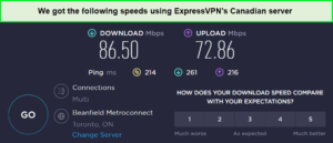 expressvpn-speed-testing-on-canadian-server-in-Japan