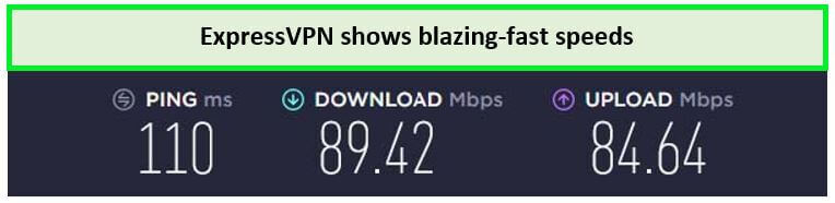 Expressvpn-speed-test-on-100-mbps-For Japanese Users