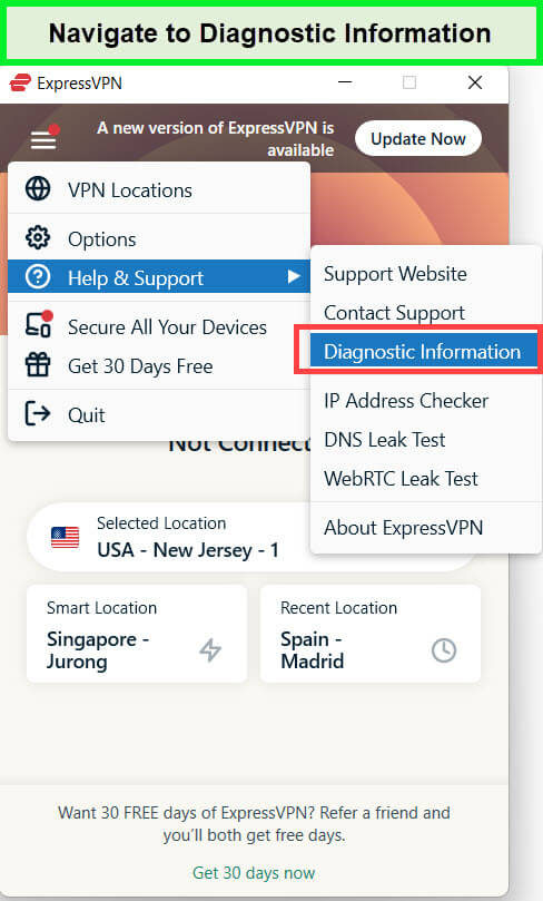 Navigate-to-diagnostic-information-of-ExpressVPN-not-working-in-USA