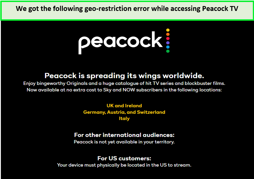 Peacock-TV-geo-restriction-error-in-Japan
