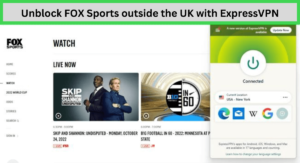 Unblock FOX Sports outside the UK with ExpressVPN
