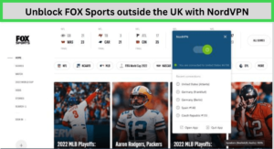 Unblock FOX Sports outside the UK with NordVPN