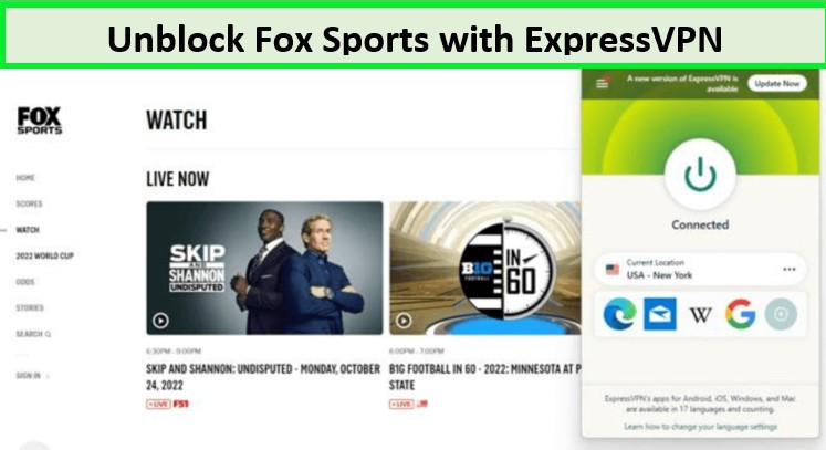 Unblock-FOX-Sports-outside-UK-with-ExpressVPN