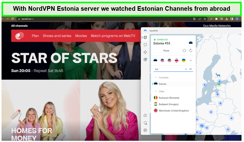 Unblock-estonian-channels-with-nordvpn