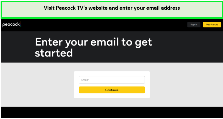 Visit-Peacock-TV-website-and-enter-your-email-address-in-canada