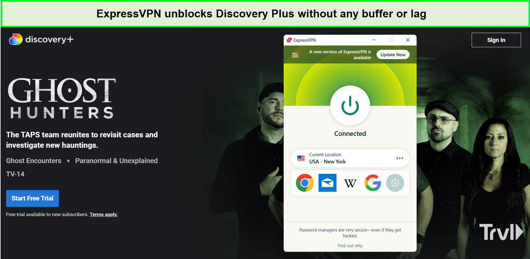expressvpn-unblocks-ghost-hunters-on-discovery-plus-in-South Korea