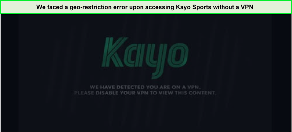 kayo-sports-geo-restriction-outside-australia