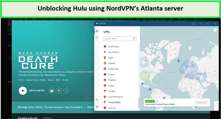  NordVPN sblocca Hulu. in - Italia 