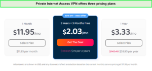 PIA-VPN 가격-계획
