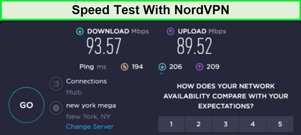 speed-test-with-NordVPN-in-USA
