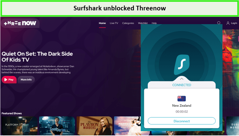 surfshark-unblock-threenow-in-USA