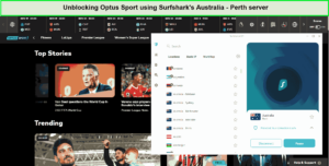 surfshark-unblocked-optus-sport-outside-australia