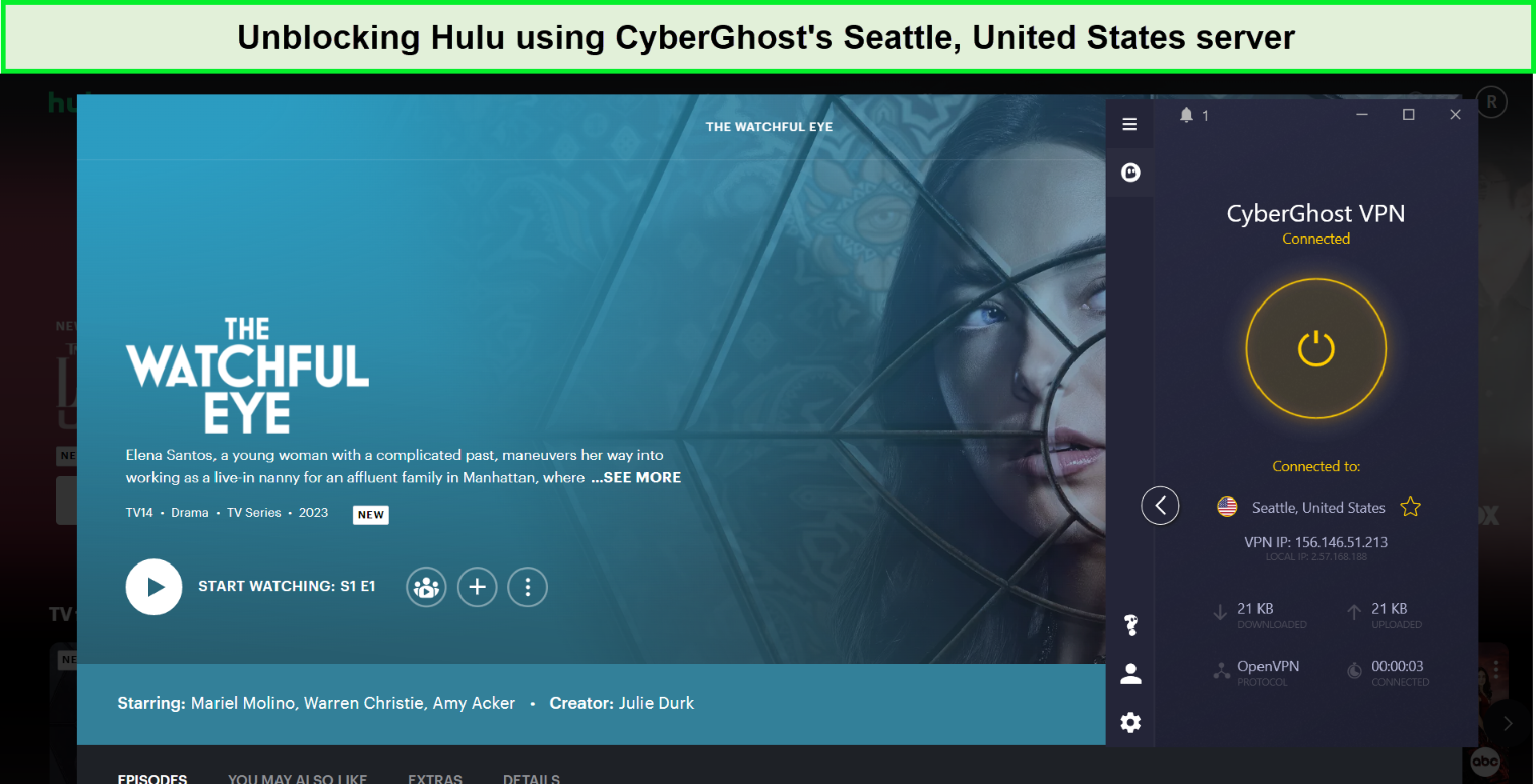 unblocked-hulu-using-cyberghost-in-New Zealand