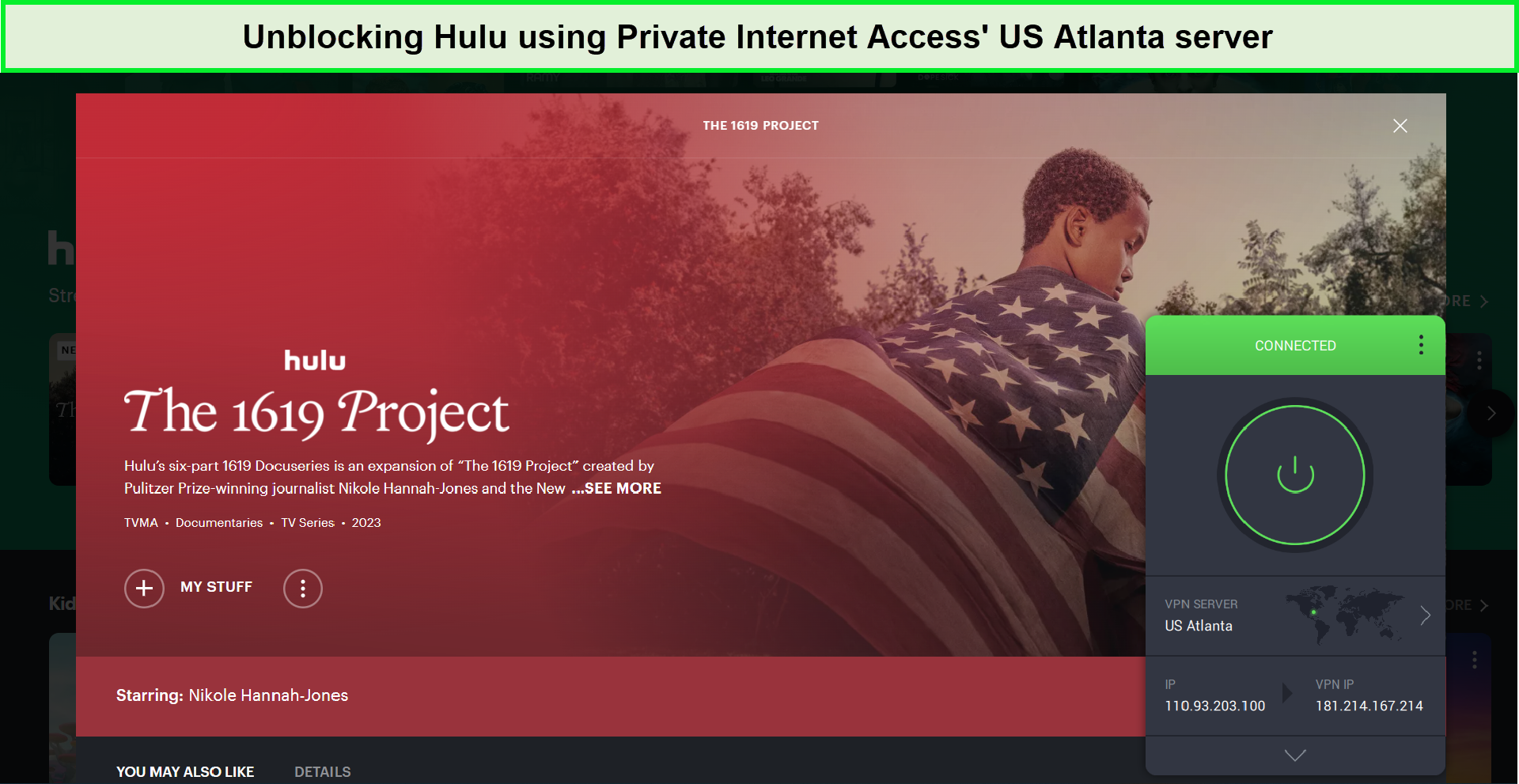 unblocked-hulu-using-pia-For Indian Users