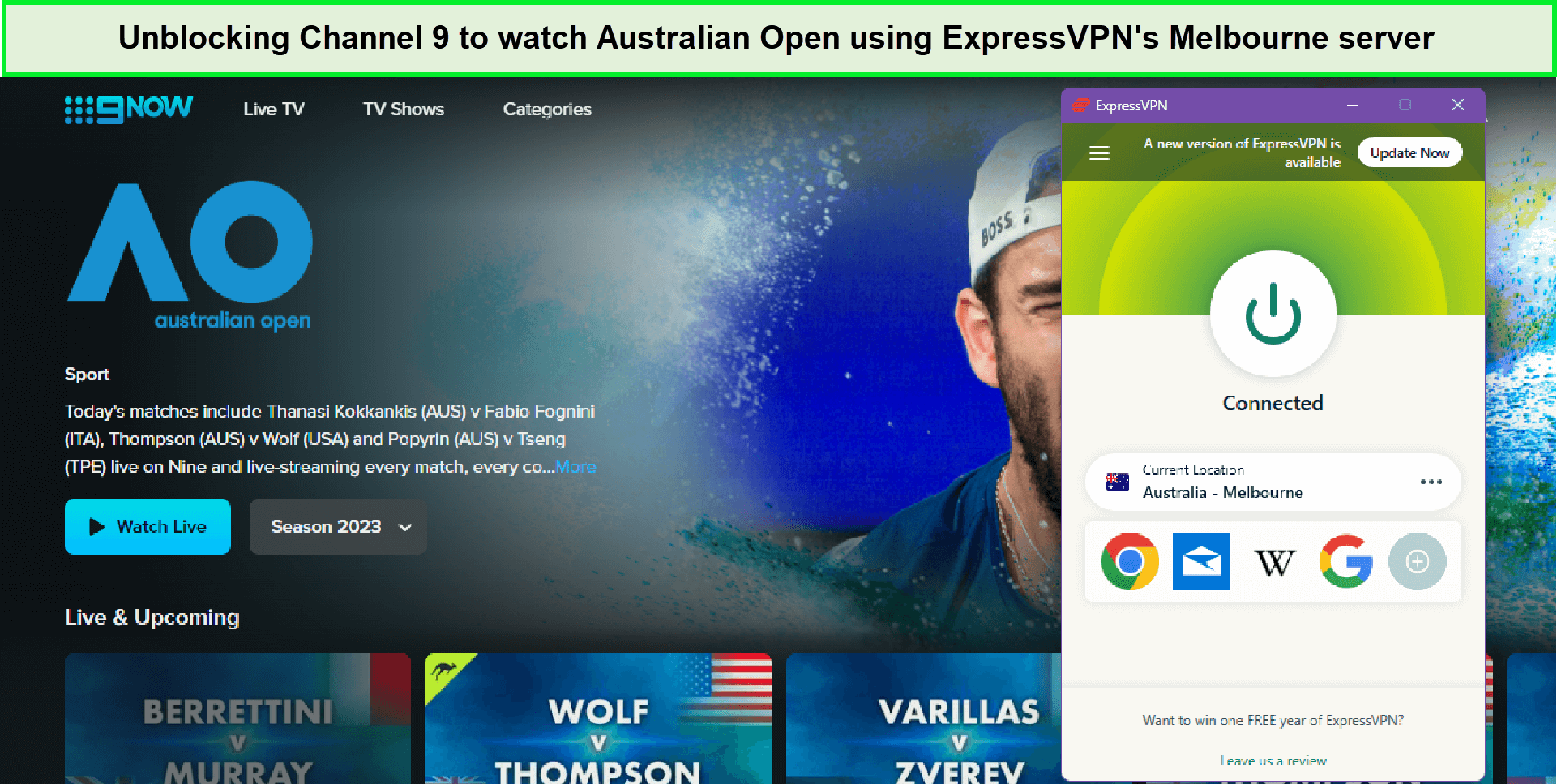 Best VPN For Australian Open In US Updated 2023