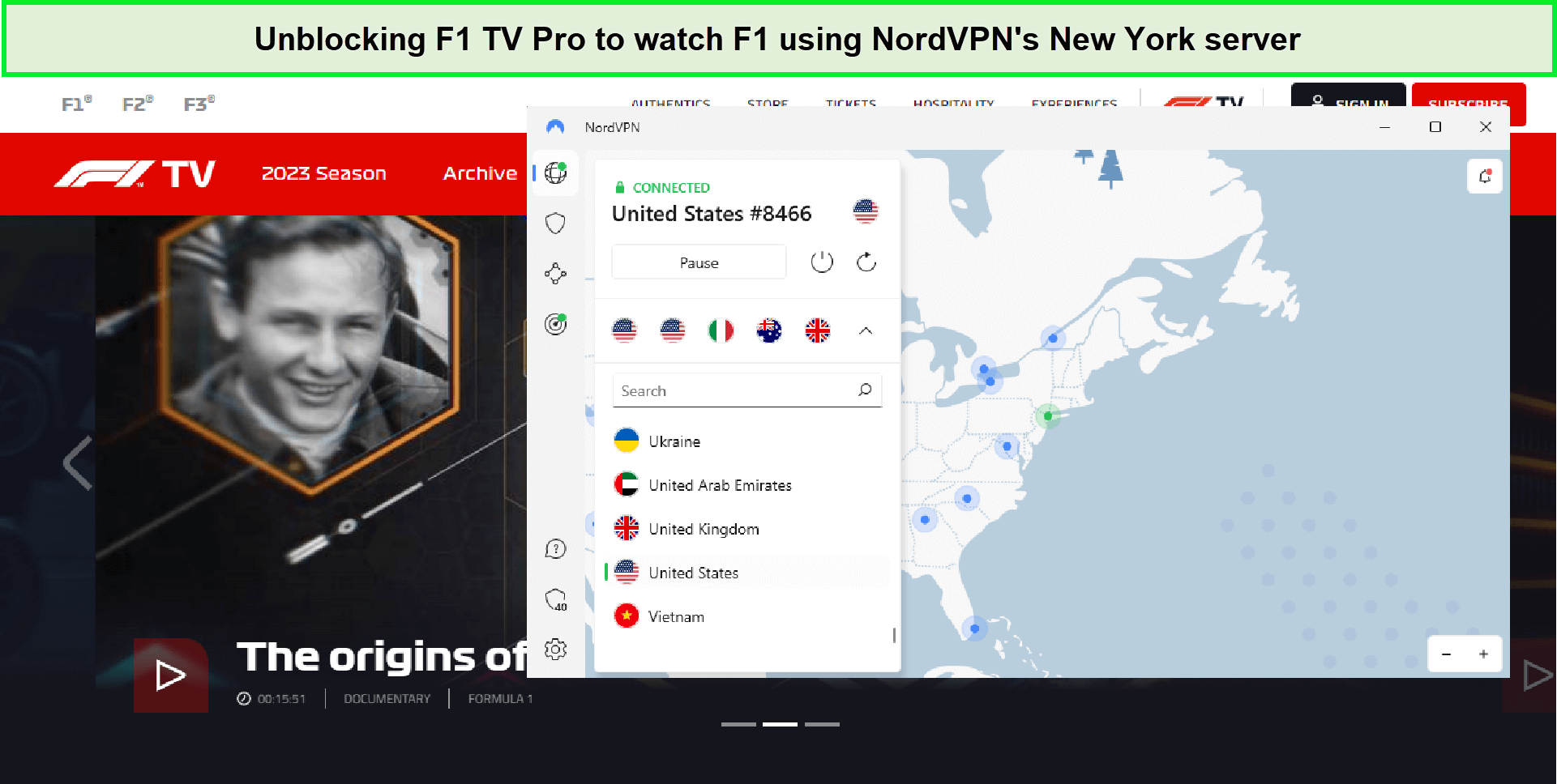 Best VPN For F1 TV Pro in South Korea in 2023