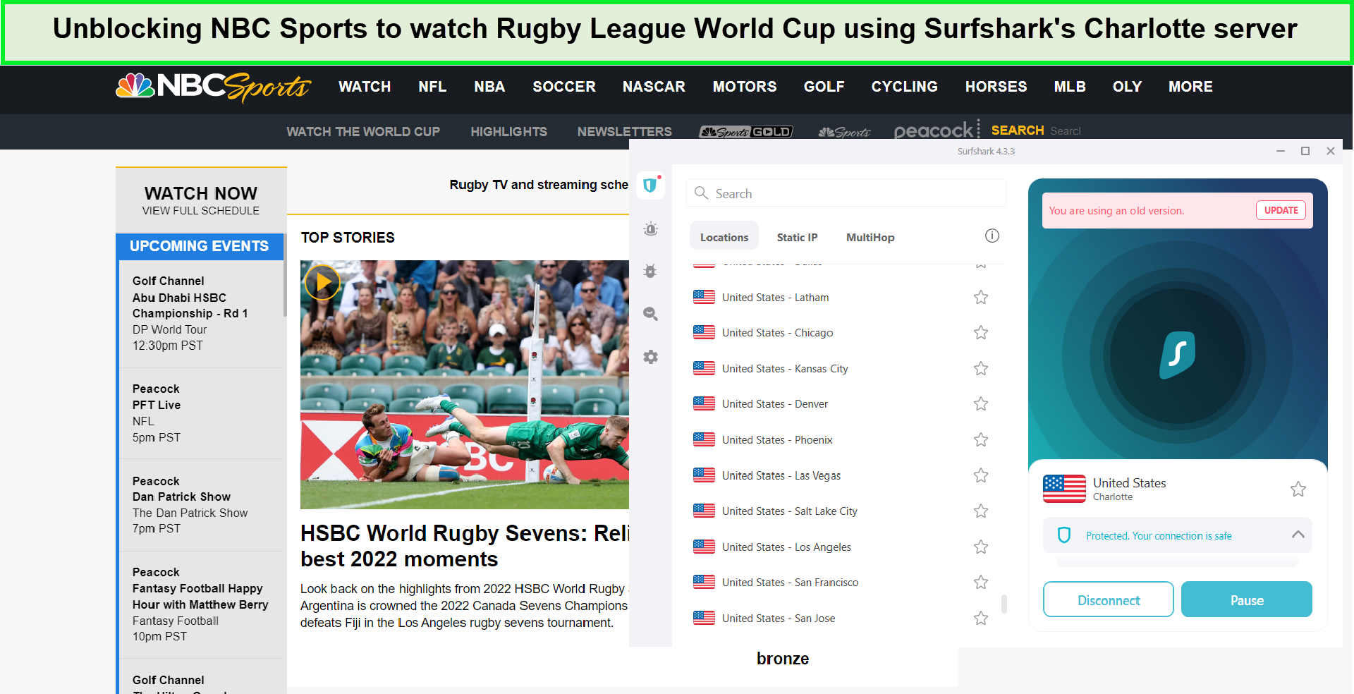 Best VPN for Rugby League World Cup in South Korea in 2023