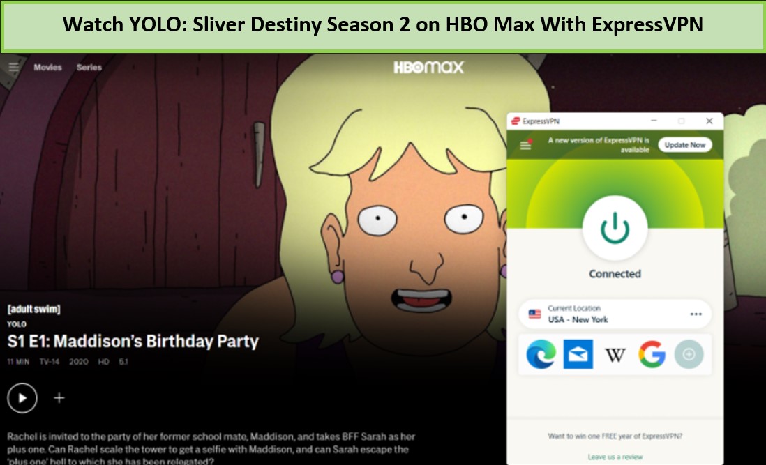 watch-yolo-silver-destiny-on-hbo-max-in-Spain-with-expressvpn