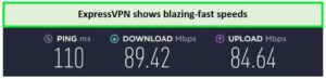 Expressvpn-speed-test-on-100-mbps-unblock-hulu-in-canada