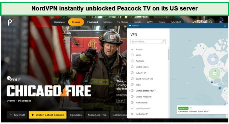 NordVPN-instantly-unblocked-Peacock-TV-on-its-US-server