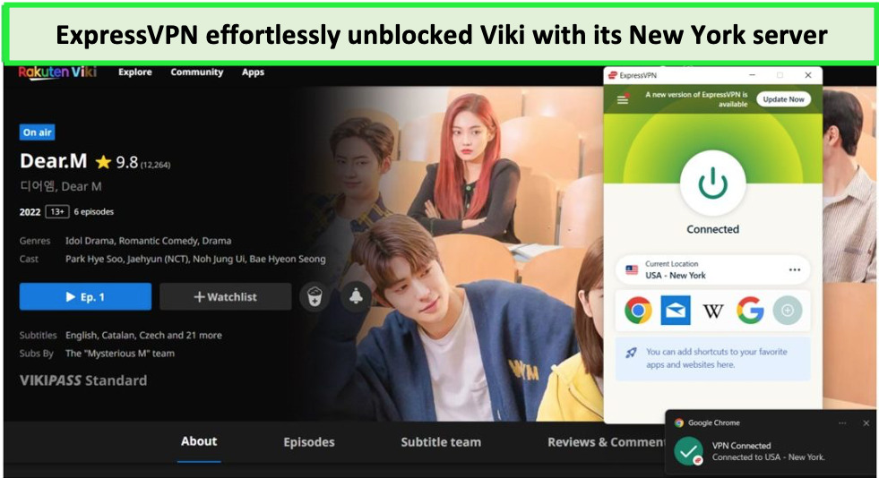  ExpressVPN desbloquea Viki en-Espana 