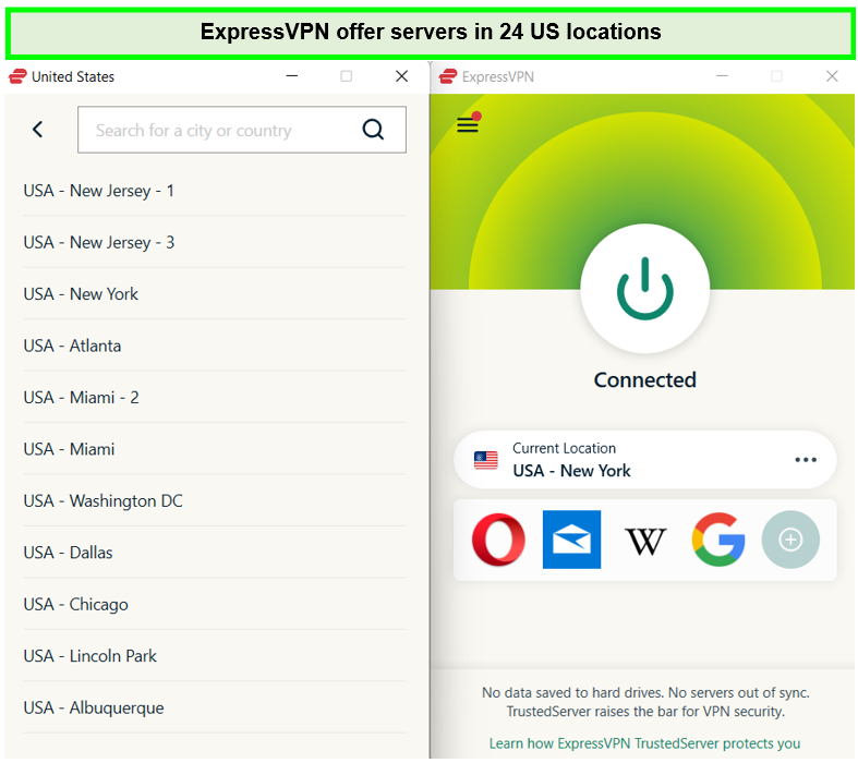 expressvpn-US-servers-list-For Spain Users