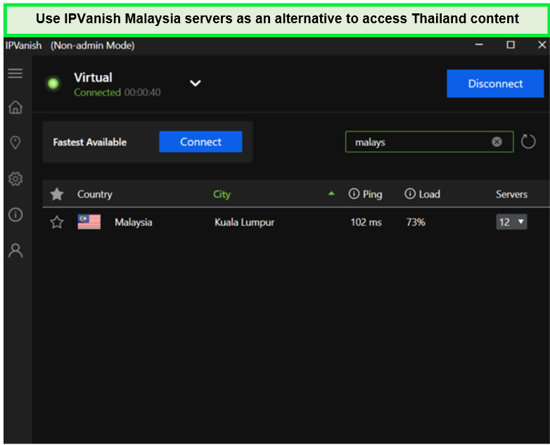 ipvanish-malaysia-server-in-thailand