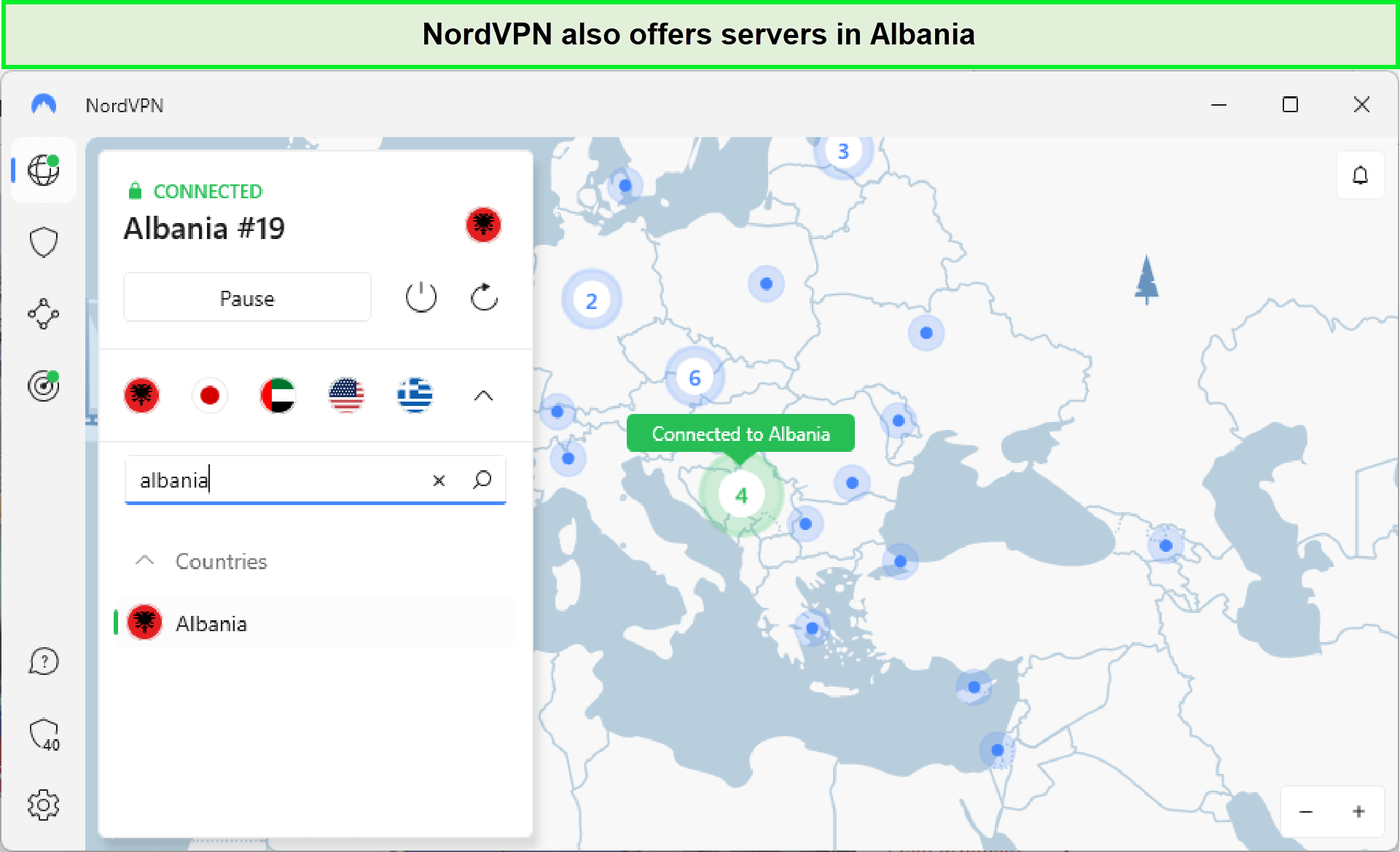 nordvpn-albania-servers