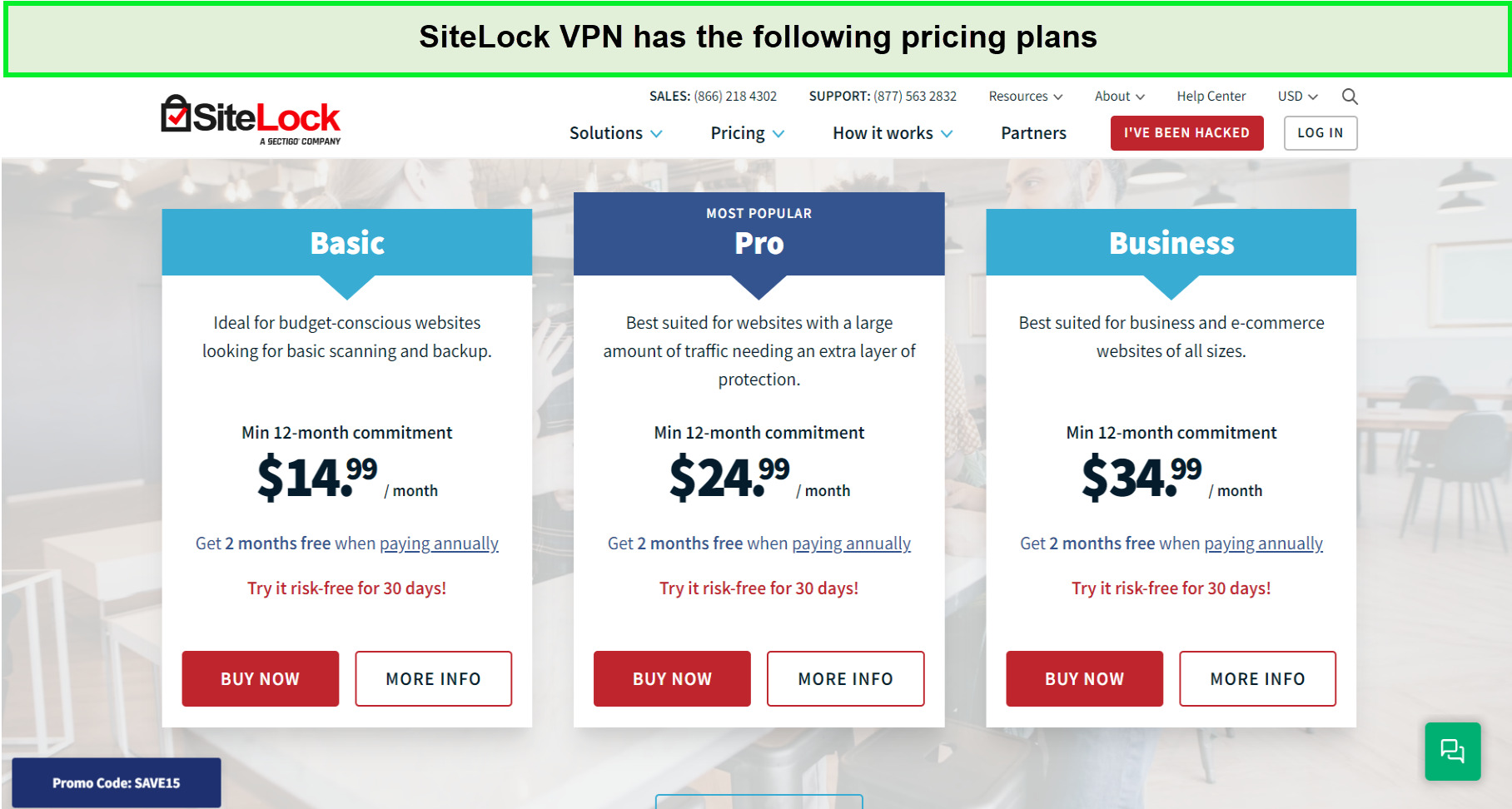 sitelock-vpn-pricing-plans