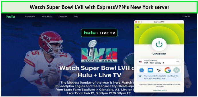 watch-super-bowl-lvii-on-hulu-in-South Korea-with-expressvpn