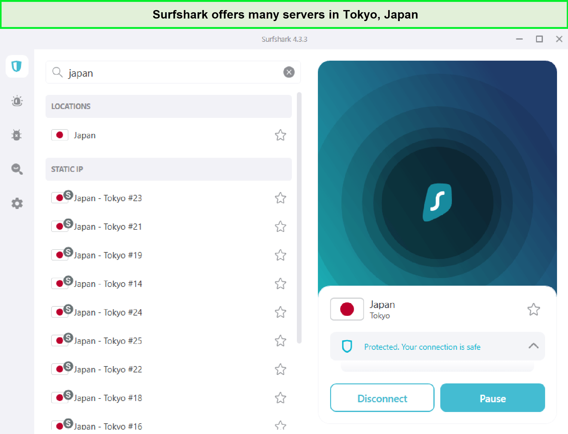 surfshark-vpn-japan-servers-For Italy Users