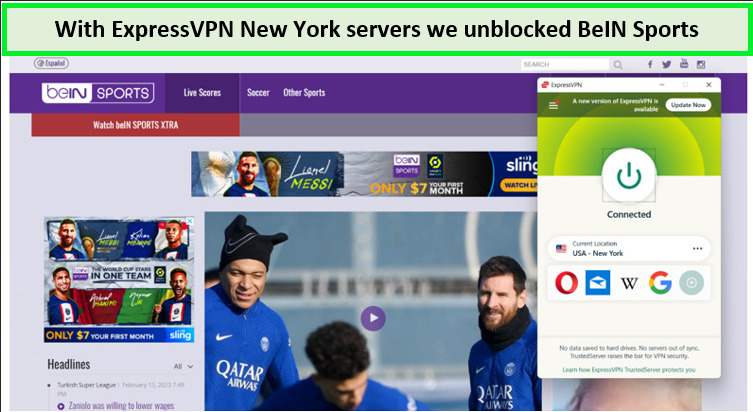 unblock-bein-sports-with-expressvpn-in-India