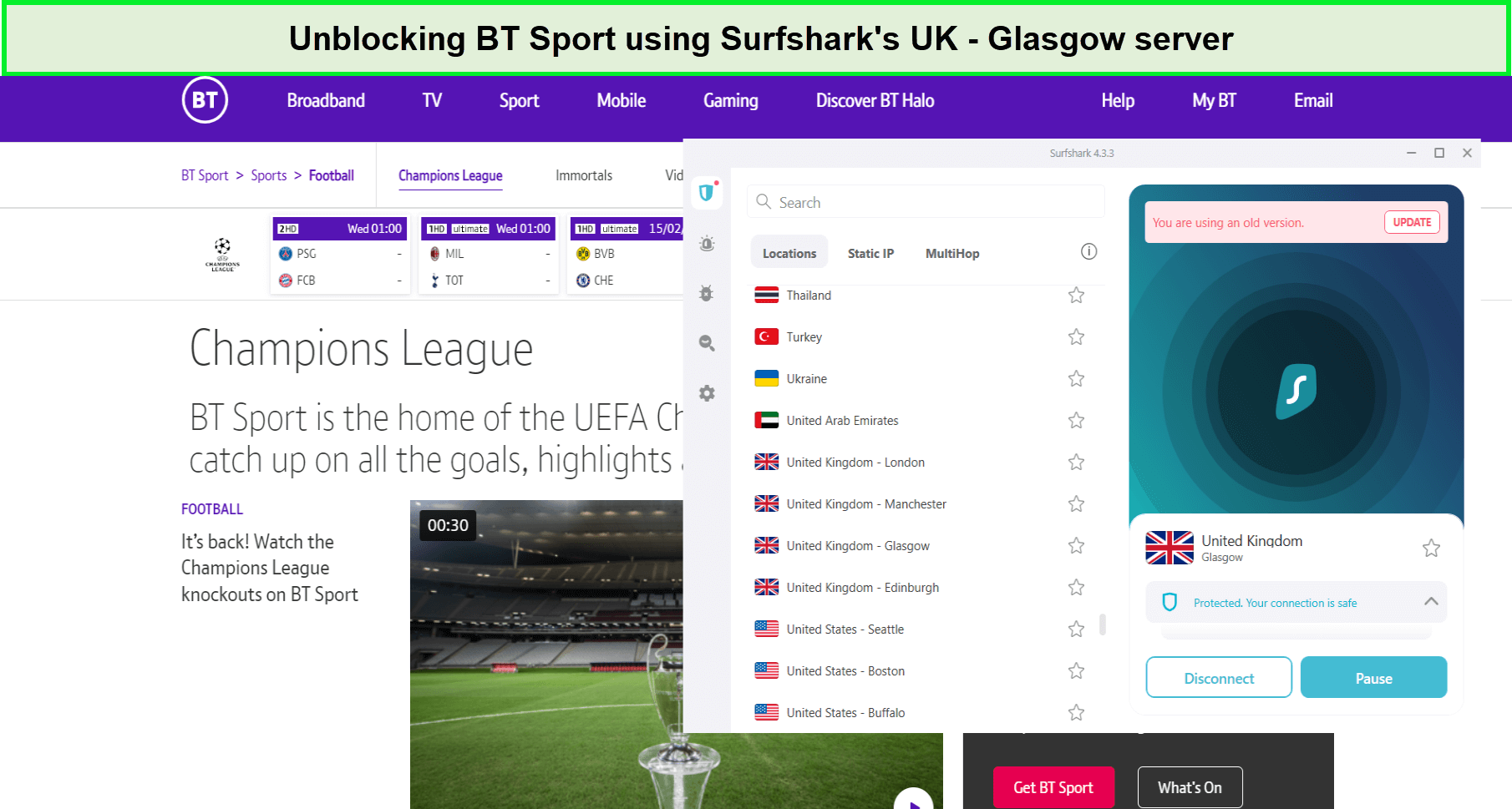 unblocking-bt-sport-using-surfshark
