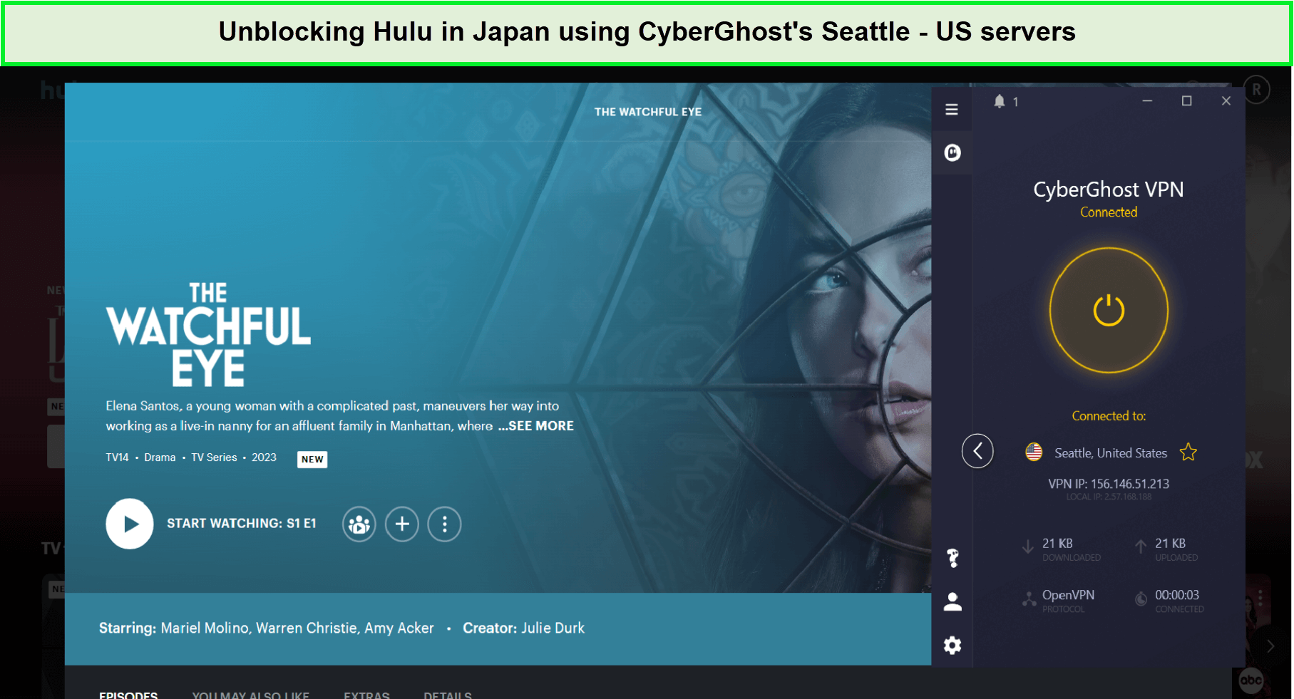 unblocking-hulu-in-japan-with-cyberghost