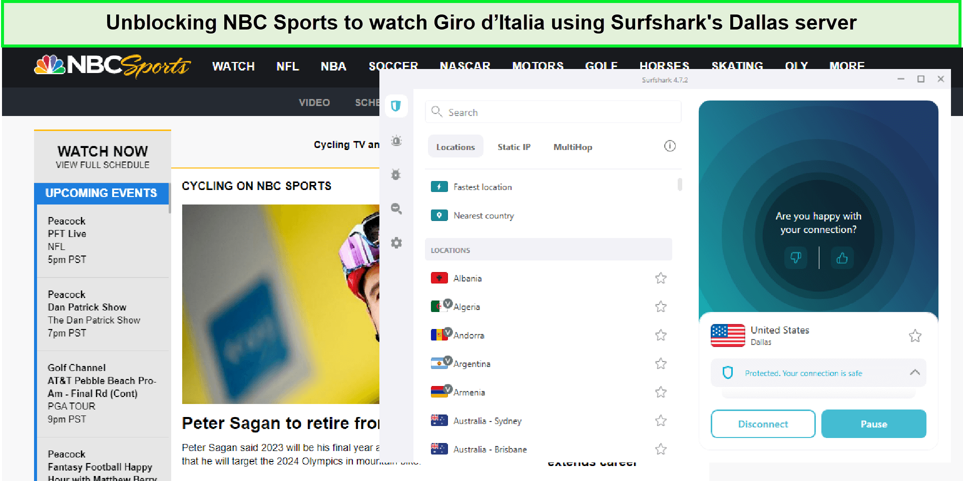unblocking-nbc-sports-watch-gior-ditalia-using-surfshark