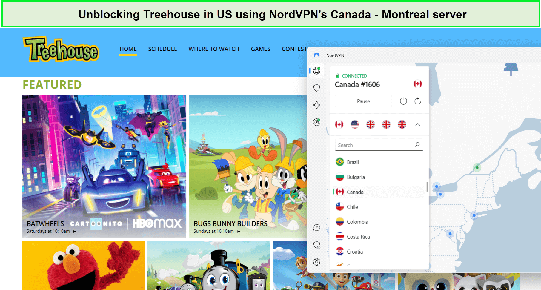 unblocking-treehouse-using-nordvpn
