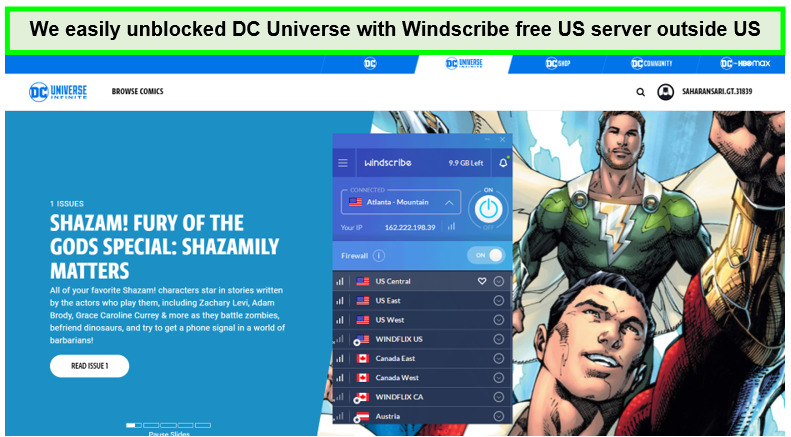 watch-dc-universe-with-windscribe