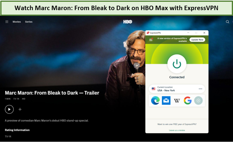 watch-marc-maron-from-bleak-to-dark-on-hbo-max-in-Canada-with-expressvpn