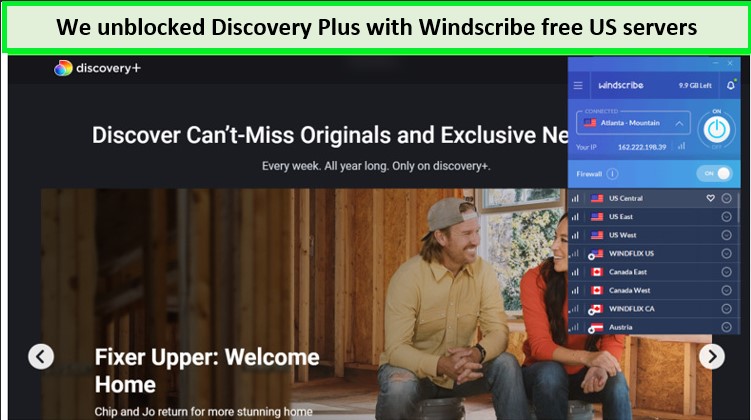 windscribe-unblocks-discovery-plus-with-us-servers