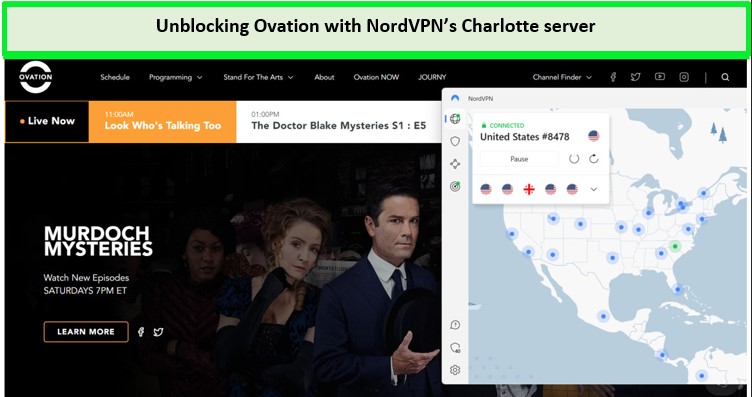 NordVPN-with-Ovation-in-Netherlands