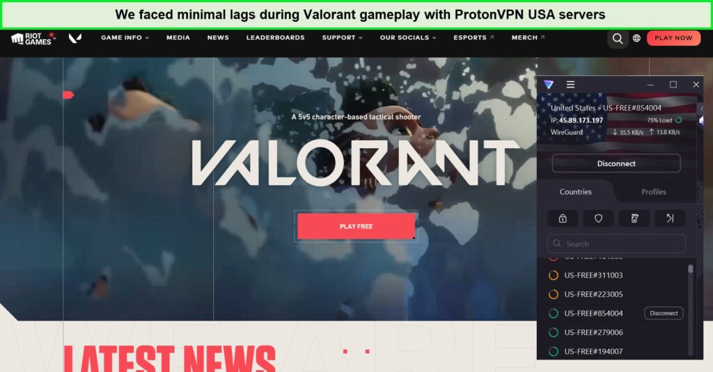 Playing-Valorant-with-ProtonVPN-in-UAE