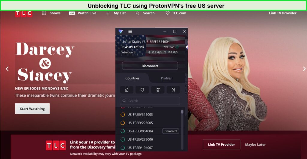 Streaming-TLC-with-ProtonVPN-in-South Korea