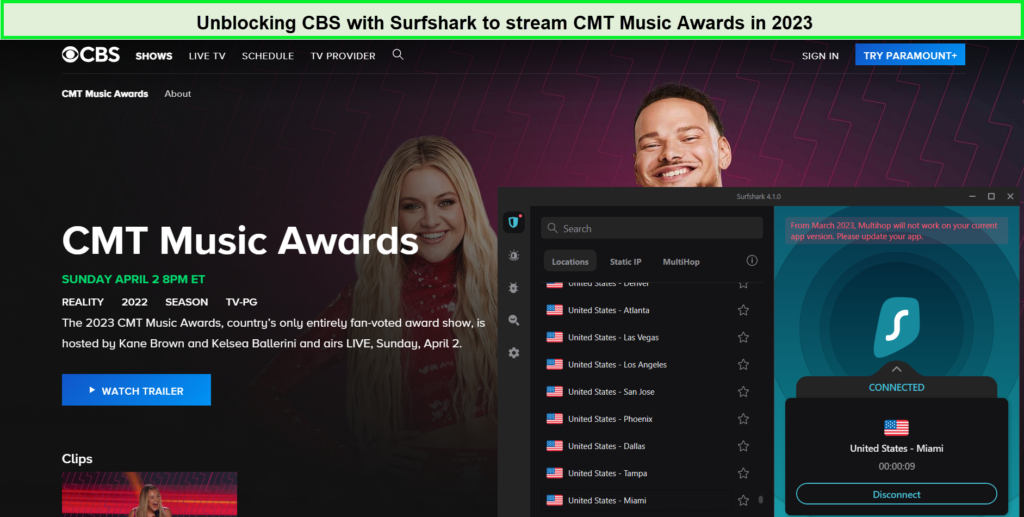 Unblocking-CBS-to-stream-CMT-Music-Awards-with-Surfshark-in-UK
