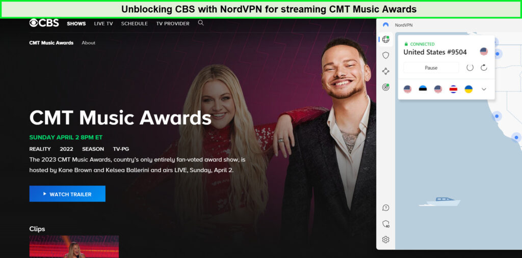Unblocking-CMT-for-Music-Awards-with-NordVPN-in-Spain