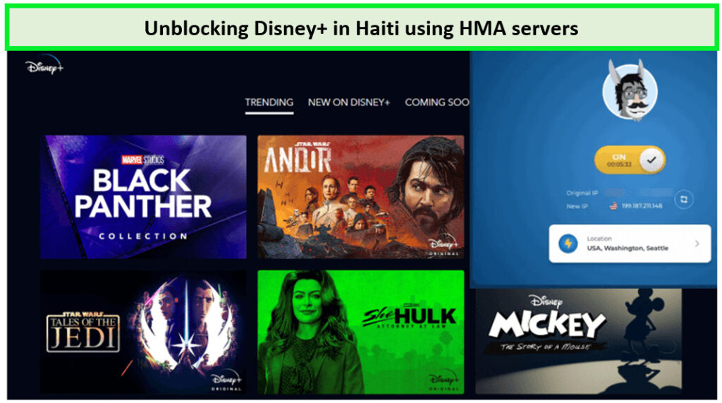 Unblocking-Disney-plus-in-Haiti-with-HMA-servers