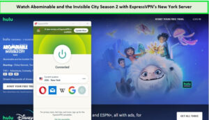 Connect-to-USA-Server-to-watch-Abominable-and-the-Invisible-City-Season-2-in-Japan-on-Hulu